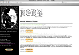 website body kitchen